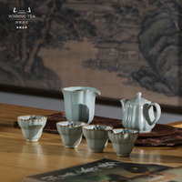問鼎汝窯安之若素套裝茶壺茶具辦公室家用2024新款景德鎮(zhèn)高檔汝瓷
