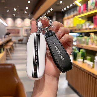 适用保时捷钥匙套卡宴macan壳911帕拉梅拉扣718老款玛卡macan包女