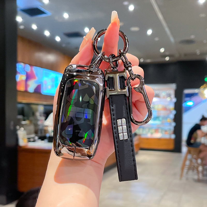适用吉利银河e5钥匙套2024款银河L7MAX星舰银河l7壳L6全包e8车扣
