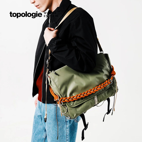 TopologieMessenger男士邮差包