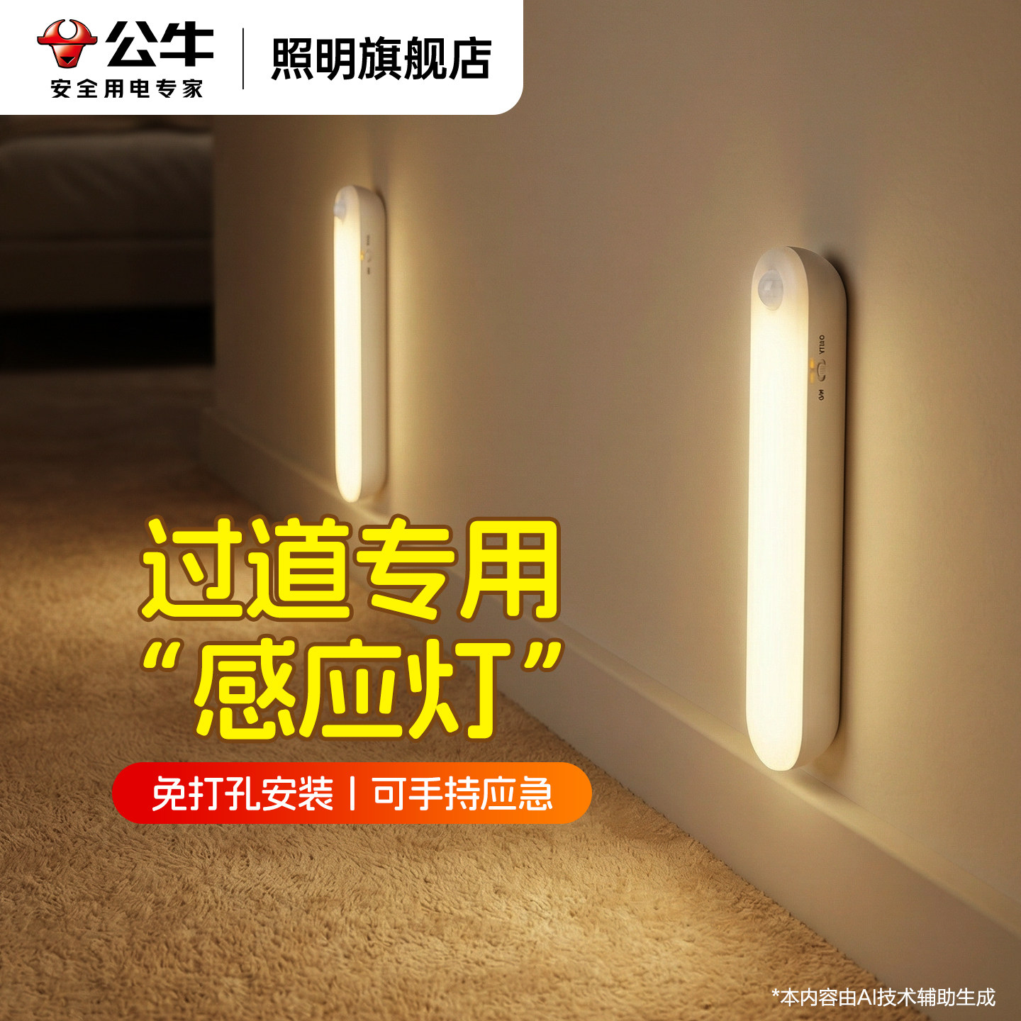 【走廊感应灯】自动感应人来即亮图片