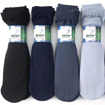 冰丝袜男士耐磨钢夏季薄款