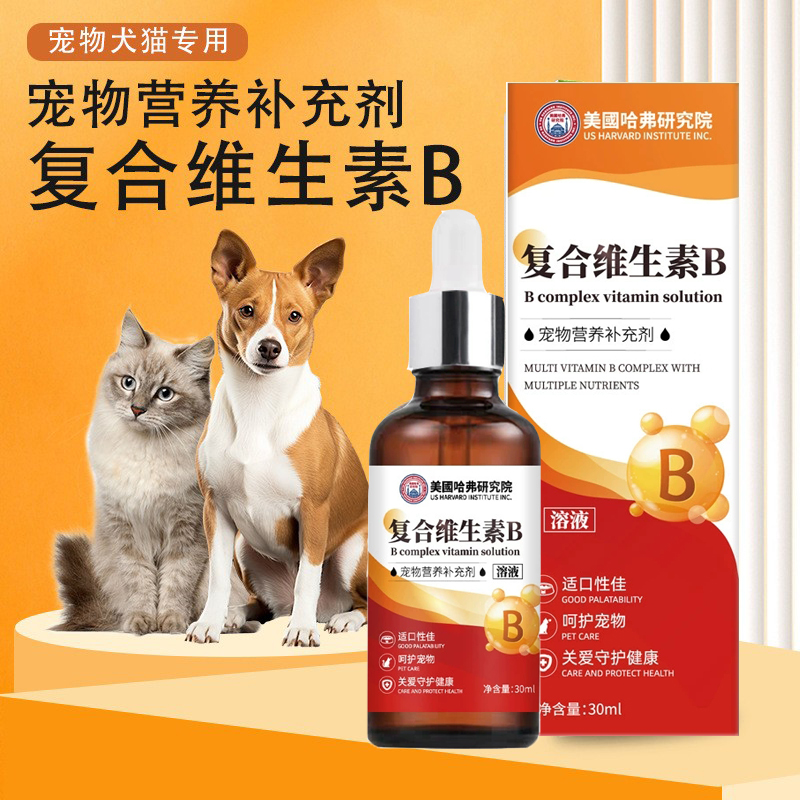 宠物专用复合维生素b溶液猫藓防掉毛狗狗猫咪口服兽用营养补充剂