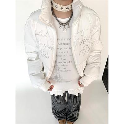 atrandom短款毛领棉服帽