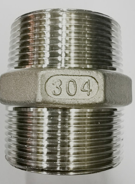 不锈钢304接头 直接头 外螺纹同径XZK51-01 02 03 04 06 08 10 12