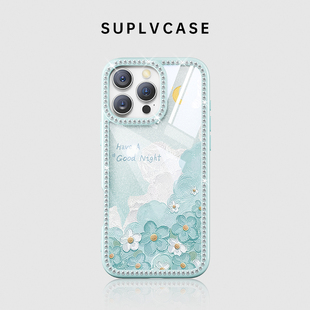 适用苹果16手机壳iPhone16promax女新款 13pm可爱12小众11防摔软壳保护套BC 15pro夏天高级感14plus个性 不撞款