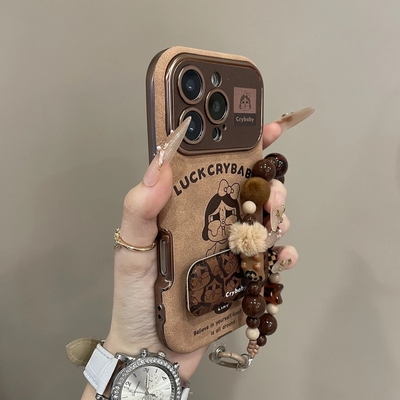 【秋冬高级皮质】支架手机壳