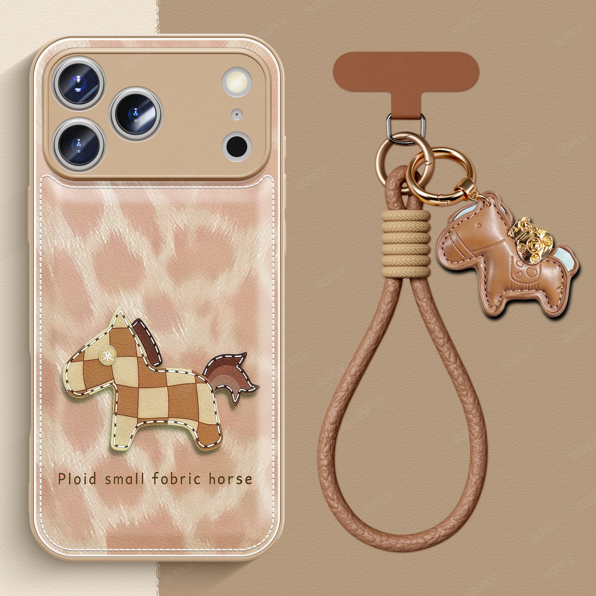 【秋冬轻奢小马】小羊皮手机壳