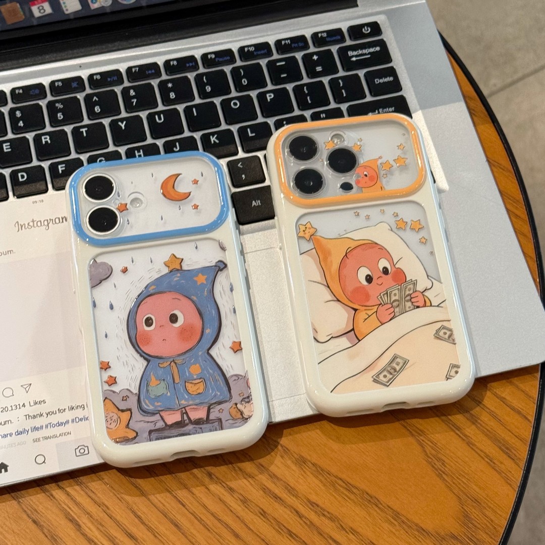 适用苹果17手机壳iphone17promax新款男女16pro可爱星星人15小众高级感14情侣卡通13独特好看12防摔保护壳燕图片