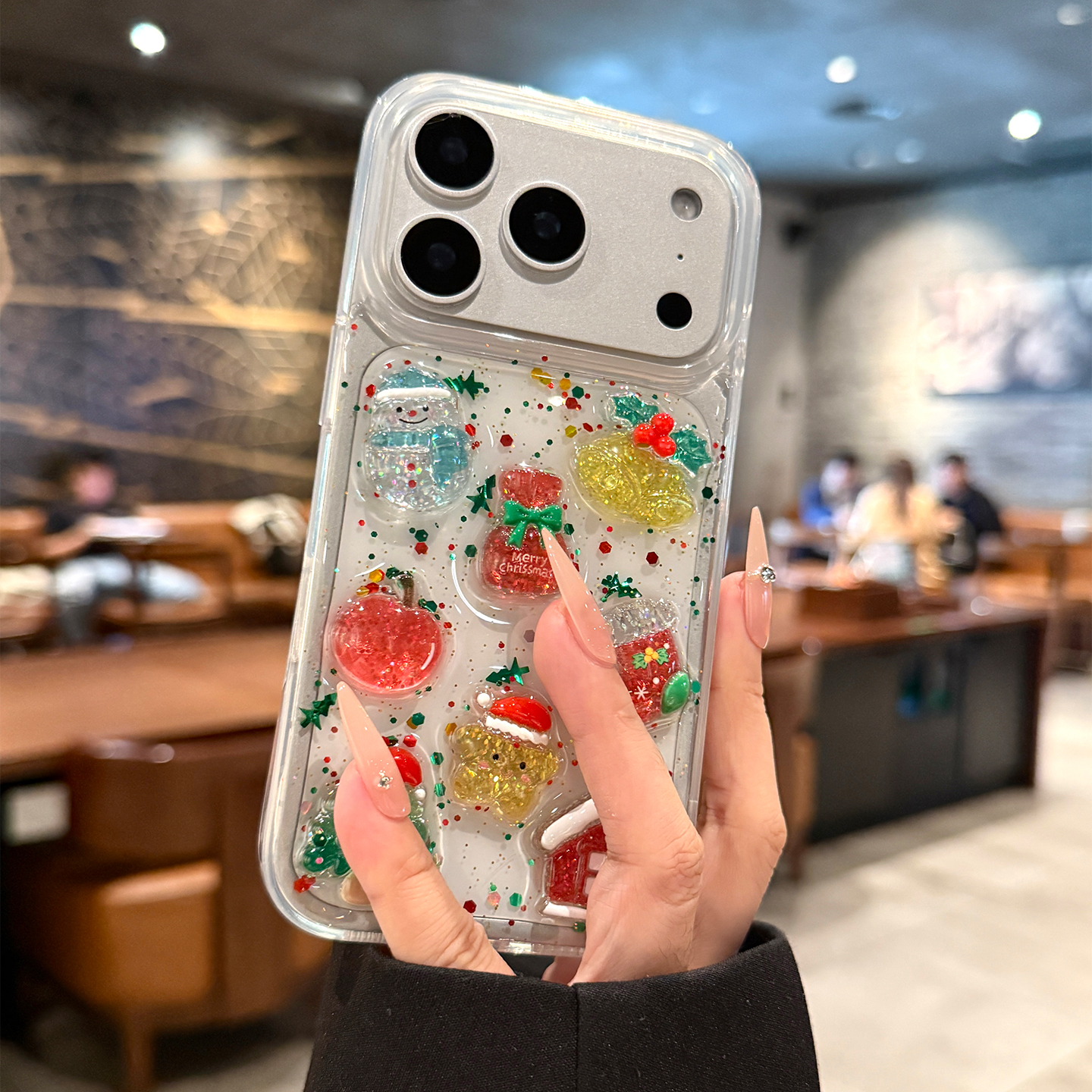 【圣诞雪人】滴胶保护套