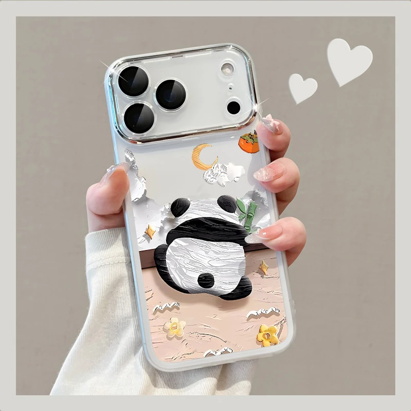 适用苹果17手机壳iPhone17手机壳女新款16pro可爱15plus自带全包镜头膜14高级感13pm小众创意12防摔保护套豪