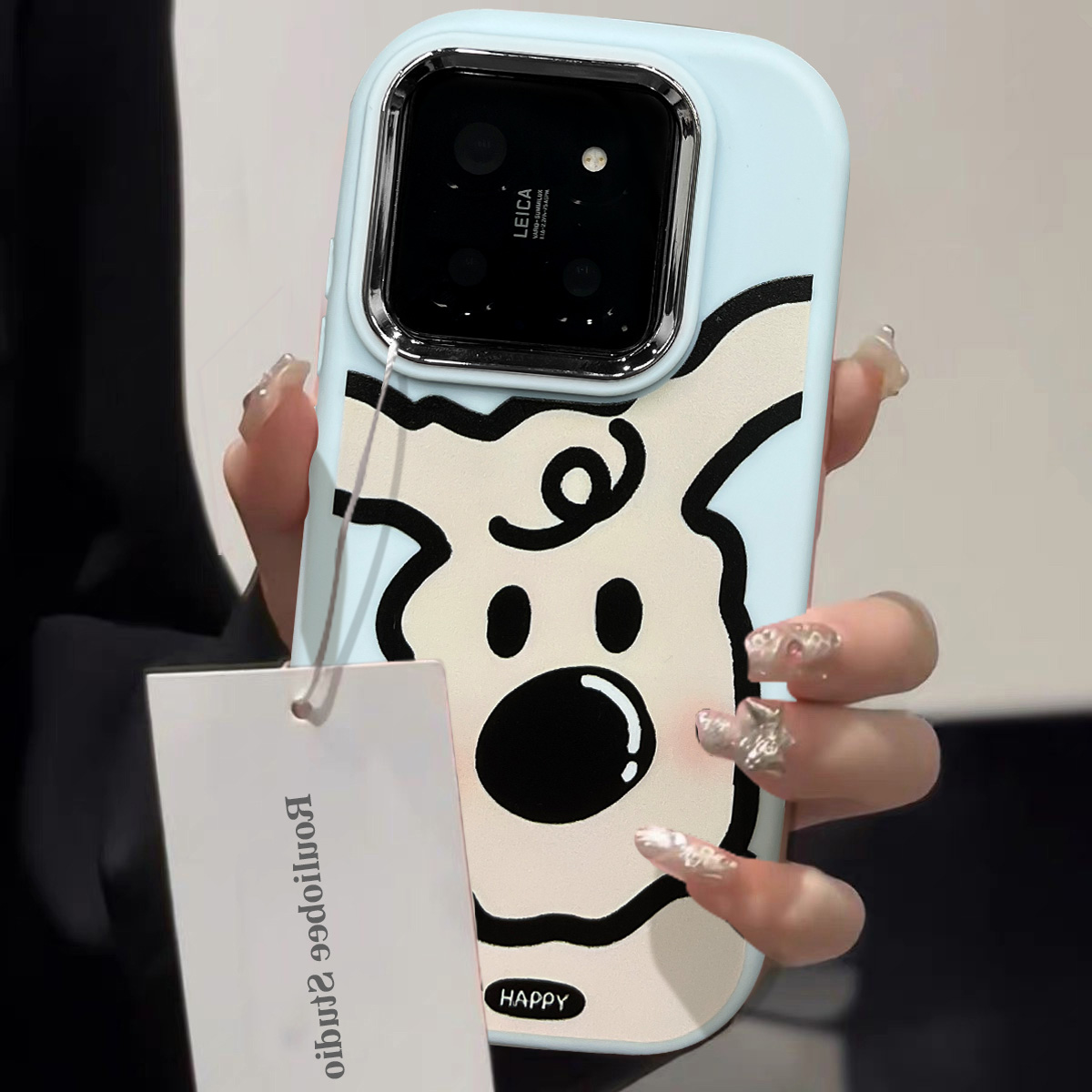 【赵露思同款】可爱卷眉狗手机壳