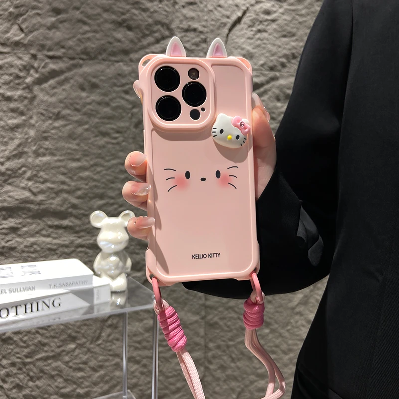 【四角防摔小羊皮质感】手机壳