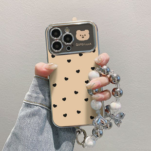 適用新款 Xs防摔軟殼保護套石 蘋果15手機殼iphone15promax可愛少女心14plus全包鏡頭13硅膠12小眾高級感11女款
