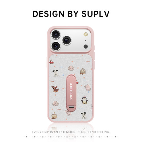 适用于苹果17promax新款手机壳带支架iPhone17高级感16pro超级好看13软边女15可爱小众14外壳12防摔保护套Az