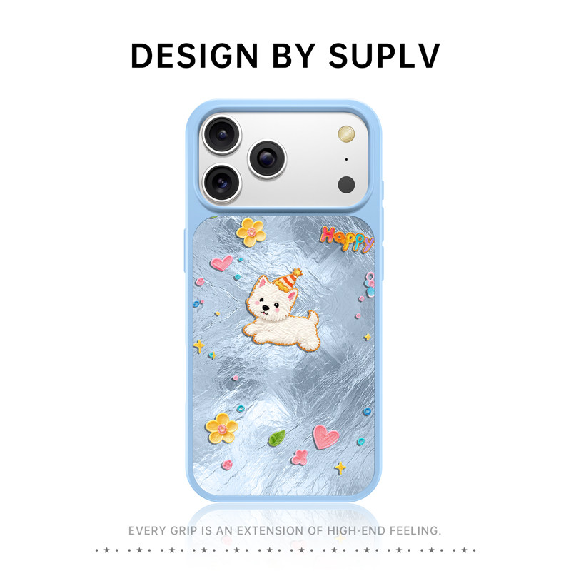 适用于苹果17promax新款磁吸手机壳带支架iPhone17高级感16pro超级好看13软边女15可爱14外壳12防摔保护套Az