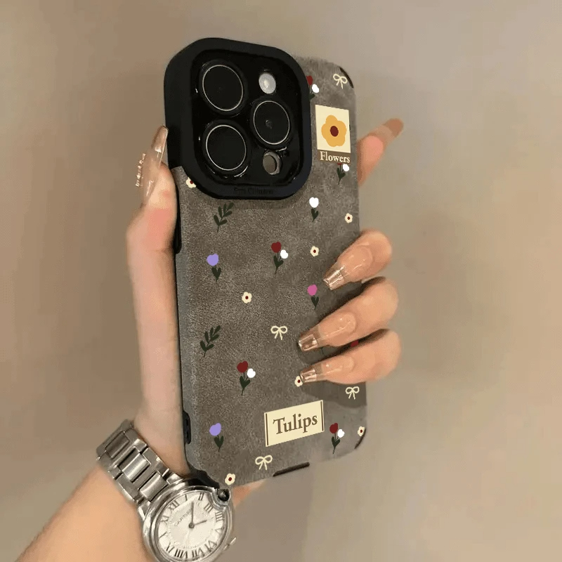 【爆款】小清新碎花秋冬手机壳