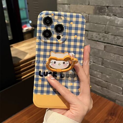 适用苹果16promax手机壳硅胶iphone16女新款16pro带支架15plus超薄硬菲林14pro镜头全包防摔13小清新保护套俊