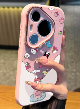 适用华为pura70pro手机壳pura70新款p50小众高级感prop70女款镜头全包p40pro女神气质超火不撞款60防摔软壳Az