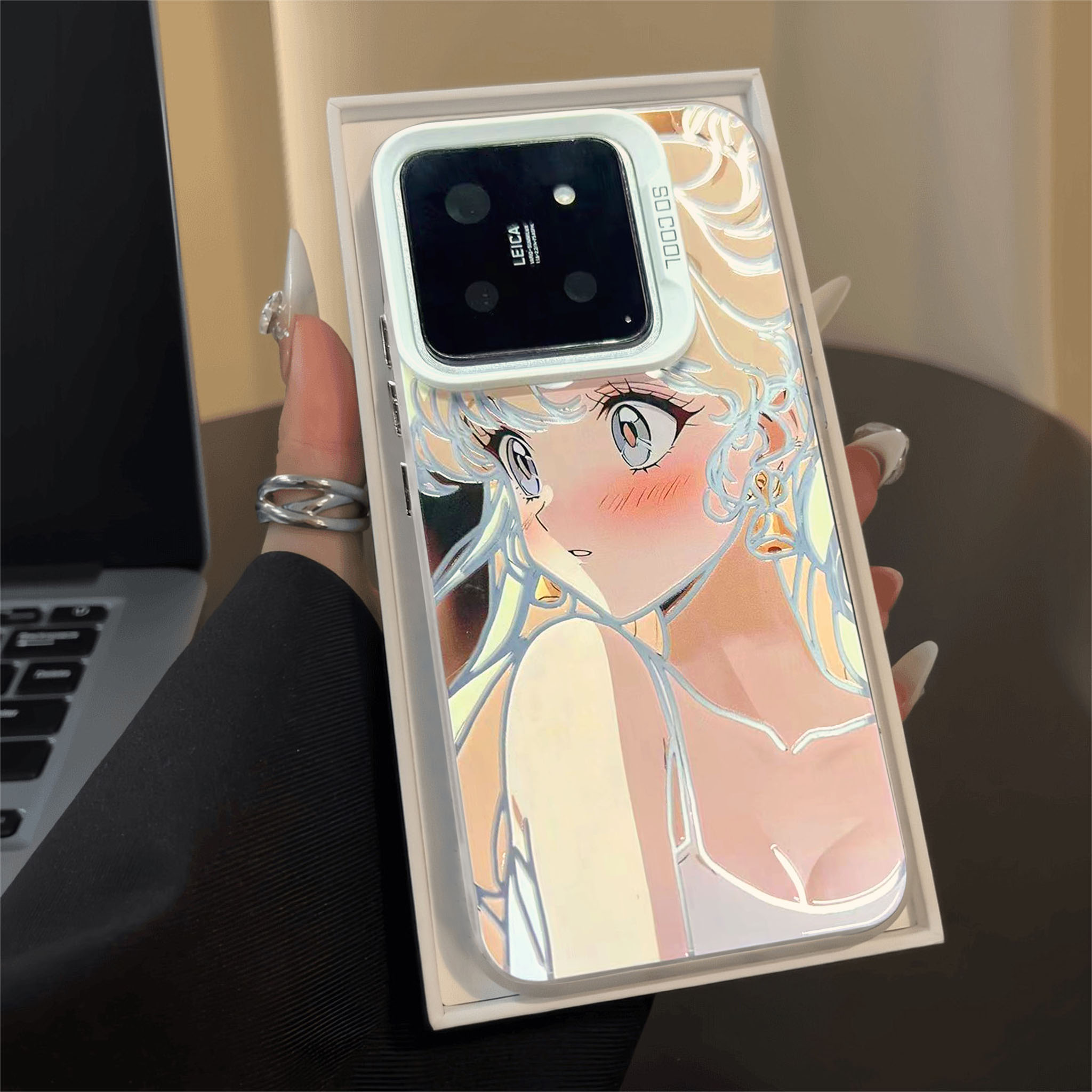 【小红书爆款动漫美少女手机壳】