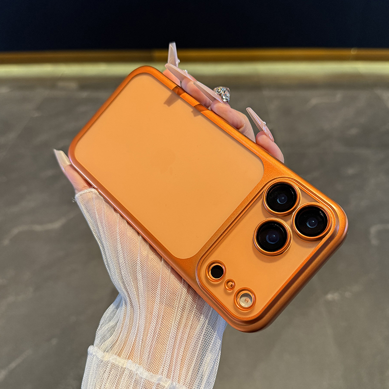 【自带镜头膜】适用于苹果17promax手机壳新款电镀轻薄iPhone17全包镜头磨砂散热17Pro防摔边框高级感硬套东