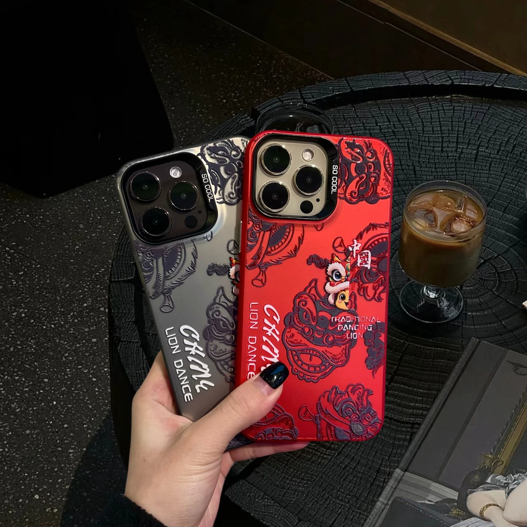 Suplv蛇年醒狮新款苹果手机壳