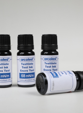 德国达因液arcotest18 20 22 24 26 30-72张力液电晕液蓝色10ml