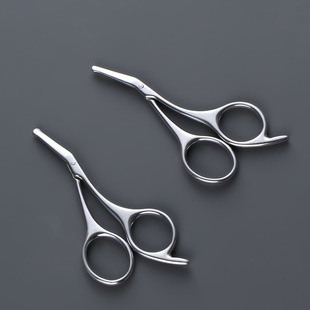 。新款小剪刀剪鼻毛剪刀剪胡子修剪器男士鼻孔修剪鼻毛剪刀