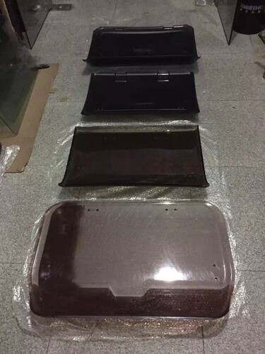 适用卡特307D 349 345 312 313 326 315 336D挖掘机天窗玻璃有机