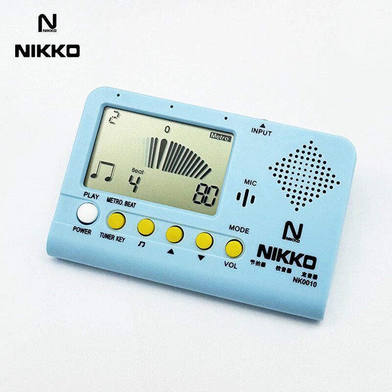 NIKKO电子节拍器钢琴考级专用吉他古筝调音打拍通用节奏日本尼康