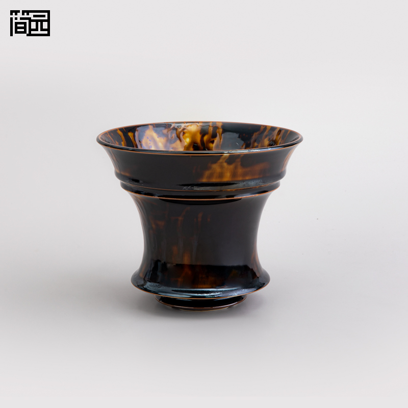 块根盆高温陶瓷透气控根花盆