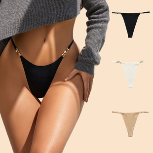 Sexy seamless ice silk fitness thong性感大码无痕速干女丁字裤