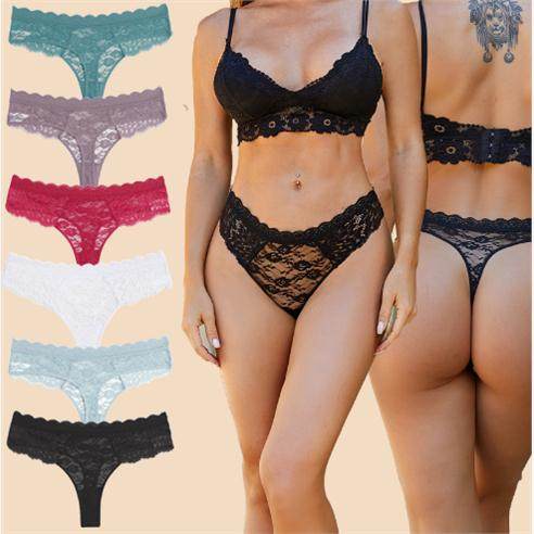 Mid-waist sexy lady lace thong半透明中腰性感女士蕾丝丁字内裤,女士内衣/男士内衣/家居服,平角裤,淘宝优惠券,粉丝福利购,淘宝优惠卷