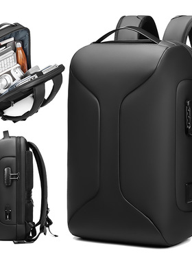 New bag laptop usb charging waterproof backpack 定型双肩背包