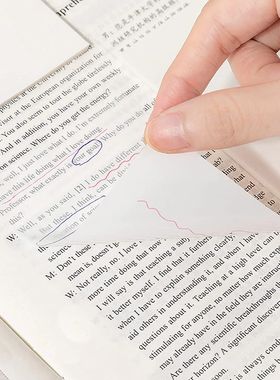 50/100 Sheets Transparent Waterproof Posted It Sticky Note P