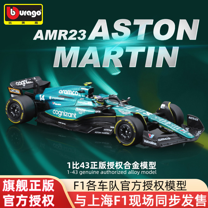 143阿斯顿马丁F1模型AMR