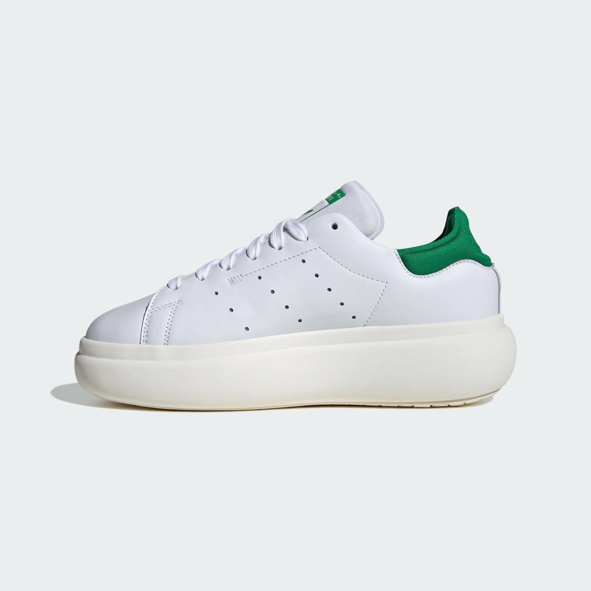 Adidas/阿迪达斯 男女三叶草STAN SMITH厚底绿尾板鞋小白鞋ID2786