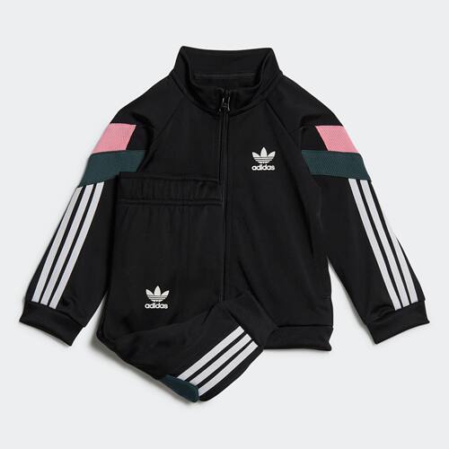Adidas/阿迪达斯 儿童三叶草 SUIT 运动长袖长裤 HL2211