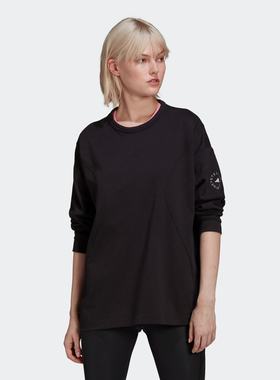 Adidas/阿迪达斯 女子 SMC 运动宽松长袖T恤 H59965 H59964