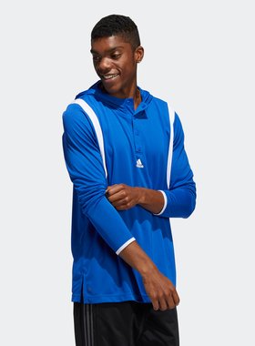 Adidas/阿迪达斯 男子 TEE 速干篮球运动连帽套头衫 HF6649
