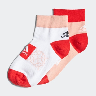 Adidas/阿迪达斯 儿童两双装CNY KIDS SOCKS 舒适运动袜子 HD7855