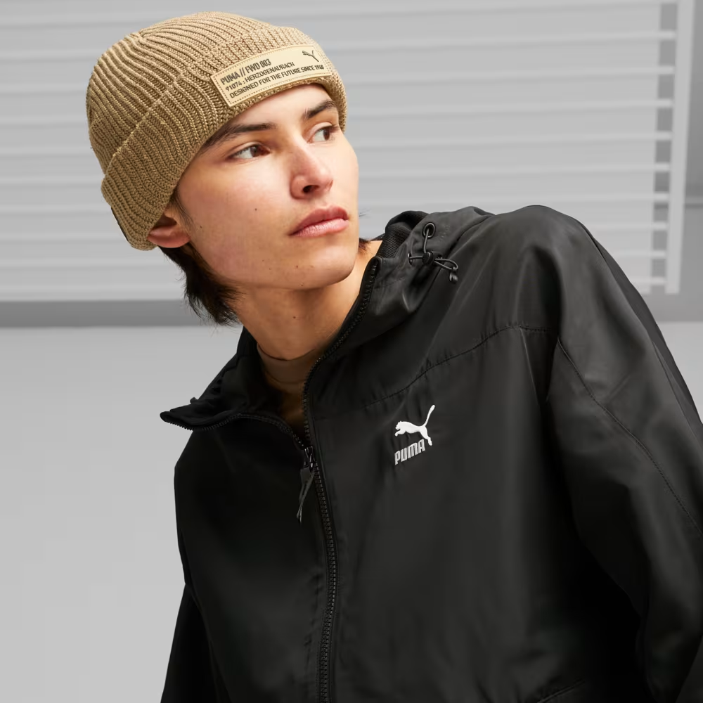 PUMA/彪马 男女刺绣设计休闲舒适运动绒线帽 024883