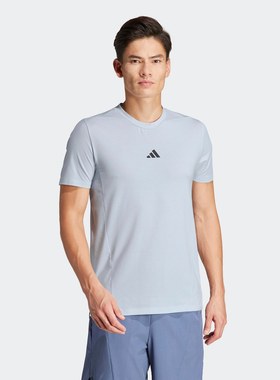 Adidas/阿迪达斯 男子 D4T TEE 速干运动健身短袖T恤 IS3829