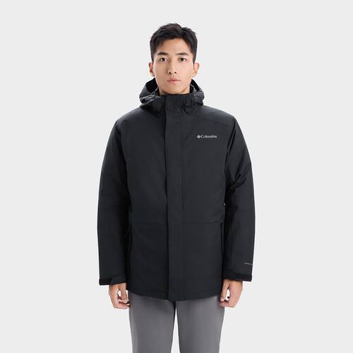 Columbia/哥伦比亚 男子户外休闲棉内胆三合一冲锋衣 XE2541-010