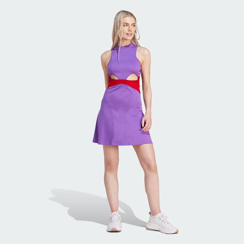 Adidas/阿迪达斯 女子RUI ZHOU合作运动无袖连衣裙 IU0169 IU0168