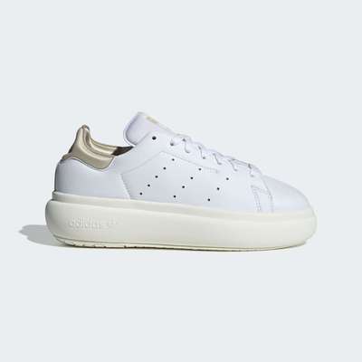 Adidas/阿迪达斯 女子三叶草经典厚底运动板鞋小白鞋 IF7005