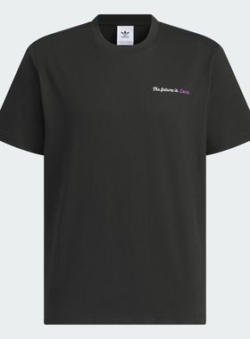 Adidas/阿迪达斯 男女三叶草运动宽松短袖圆领T恤 JM7291