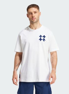 Adidas/阿迪达斯 男子足球休闲运动短袖T恤 JJ3908