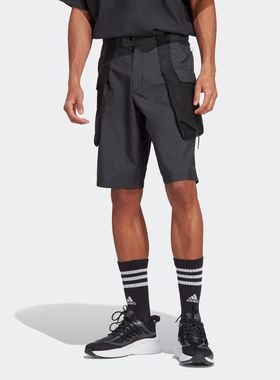 Adidas/阿迪达斯  男子 SHORTS 梭织宽松运动短裤 IC3729 IC3730
