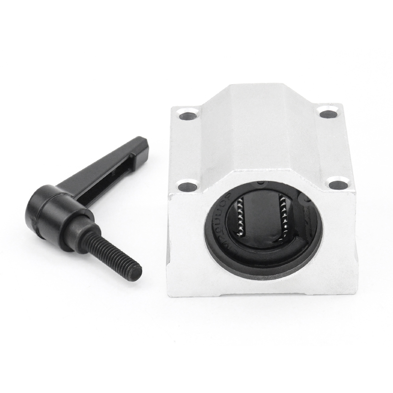 光轴直线箱式锁紧定位滑块轴承SCS10 12 16 20 25 30 35 40UU/LUU